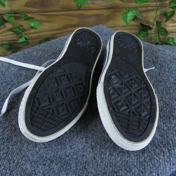 Converse Sneaker All Star Low Top Girl‎ Y3 Medium Athletic Purple Fabric Lace Up - Picture 6 of 6